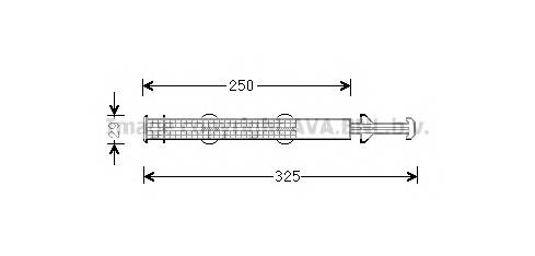 AVA QUALITY COOLING STD043 Осушувач, кондиціонер