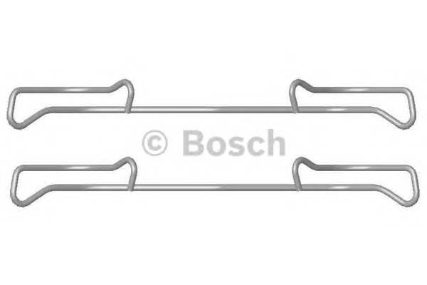 BOSCH 1 987 474 432 Комплектуючі, колодки дискового