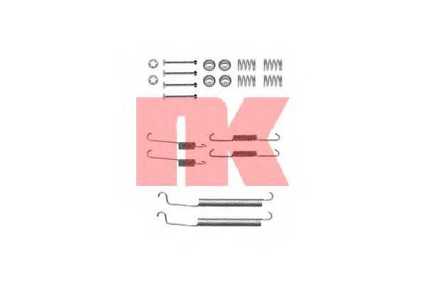 NK 7919756 Комплектующие, тормозная колодка