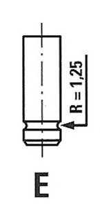 FRECCIA R3598/RCR Впускний клапан