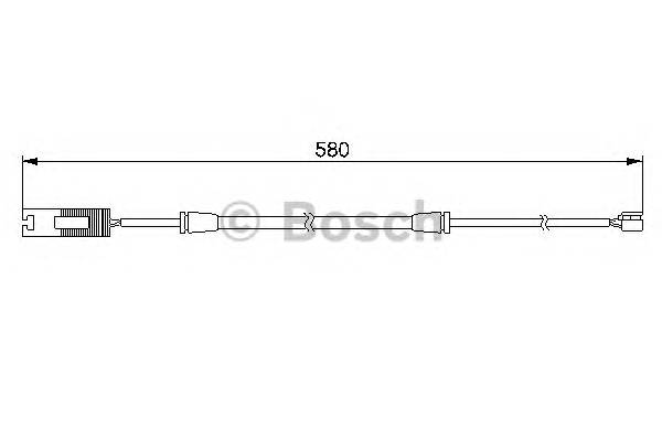 BOSCH 1 987 474 941 Сигнализатор, износ тормозных