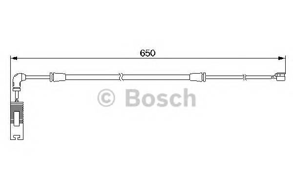 BOSCH 1 987 474 960 Сигнализатор, износ тормозных