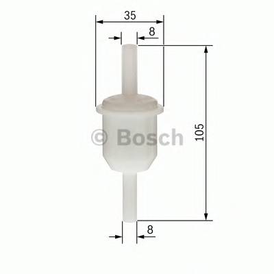 BOSCH 0 450 904 058 Паливний фільтр