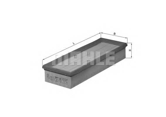 KNECHT LX 143 Повітряний фільтр