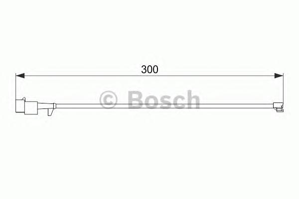 BOSCH 1 987 474 576 Сигнализатор, износ тормозных