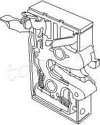 TOPRAN 103 431 Замок двері