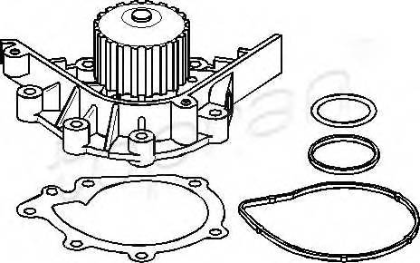 TOPRAN 720 168 Водяной насос