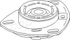 TOPRAN 103 745 Опора стойки амортизатора