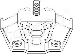 TOPRAN 400 040 Підвіска, двигун