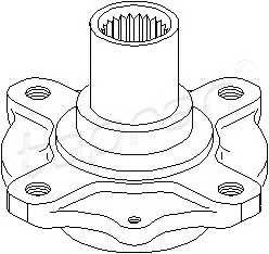 TOPRAN 301 091 Ступиця колеса