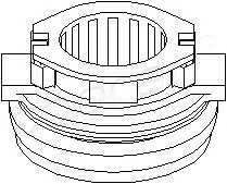 TOPRAN 301 097 Вижимний підшипник