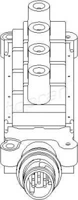 TOPRAN 500 957 Котушка запалювання