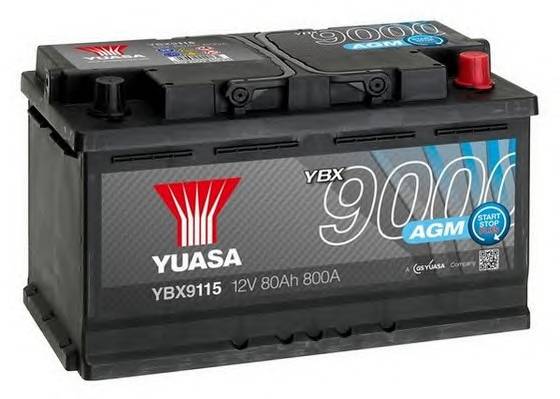 YUASA YBX9115 AKUMULATOR 80AH/800A P