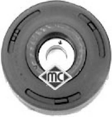 Metalcaucho 02928 Ремінний шків, колінчастий
