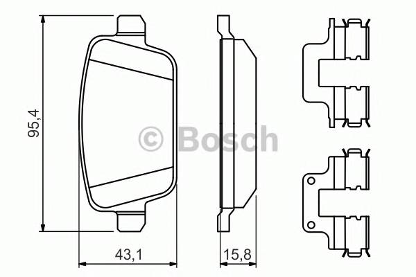 BOSCH 0986494639 запчасть