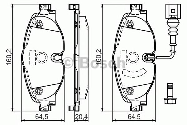 BOSCH 0986494660 купить в Украине по выгодным ценам от компании ULC