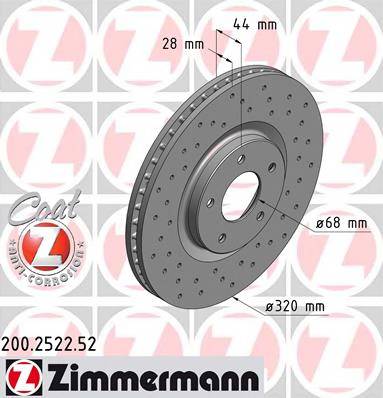 ZIMMERMANN 200252252 купити в Україні за вигідними цінами від компанії ULC