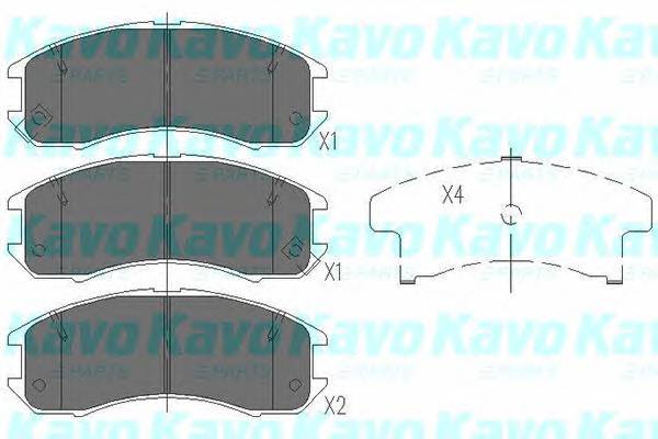 KAVO PARTS KBP-4525 купити в Україні за вигідними цінами від компанії ULC