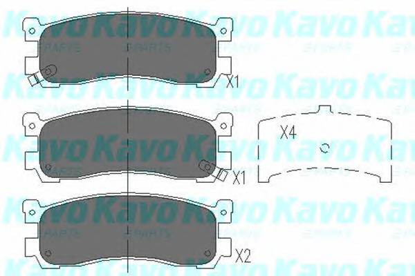 KAVO PARTS KBP-4556 купить в Украине по выгодным ценам от компании ULC