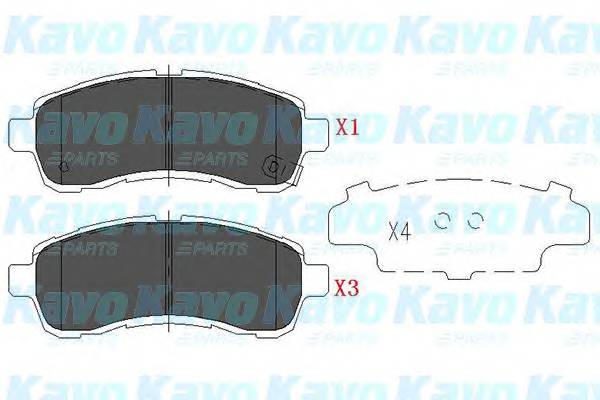 KAVO PARTS KBP-4560 купити в Україні за вигідними цінами від компанії ULC