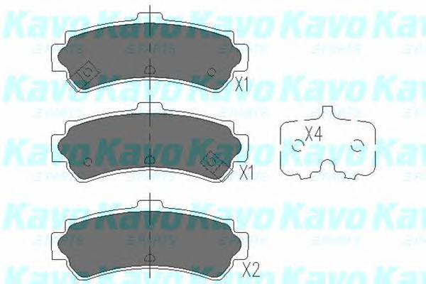 KAVO PARTS KBP-6550 купити в Україні за вигідними цінами від компанії ULC