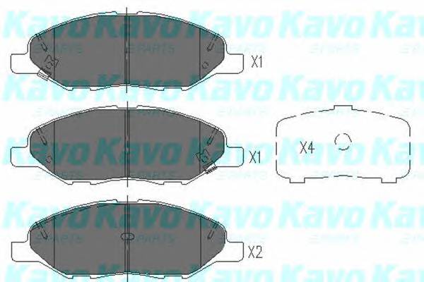 KAVO PARTS KBP-6578 купити в Україні за вигідними цінами від компанії ULC