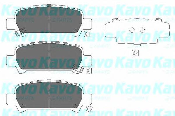 KAVO PARTS KBP-8002 купити в Україні за вигідними цінами від компанії ULC