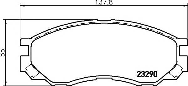 TEXTAR 2329002 купити в Україні за вигідними цінами від компанії ULC