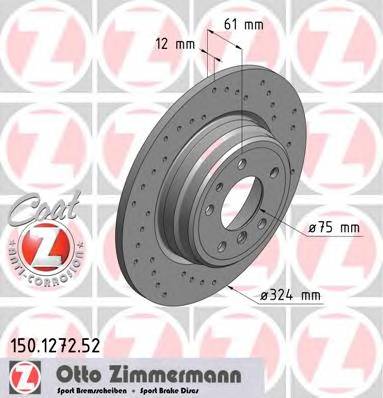 ZIMMERMANN 150.1272.52 купити в Україні за вигідними цінами від компанії ULC