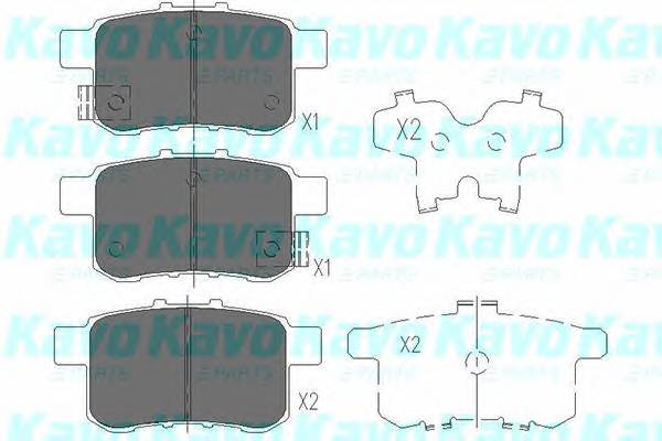 KAVO PARTS KBP-2044 купити в Україні за вигідними цінами від компанії ULC