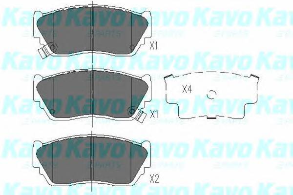 KAVO PARTS KBP-6504 купить в Украине по выгодным ценам от компании ULC