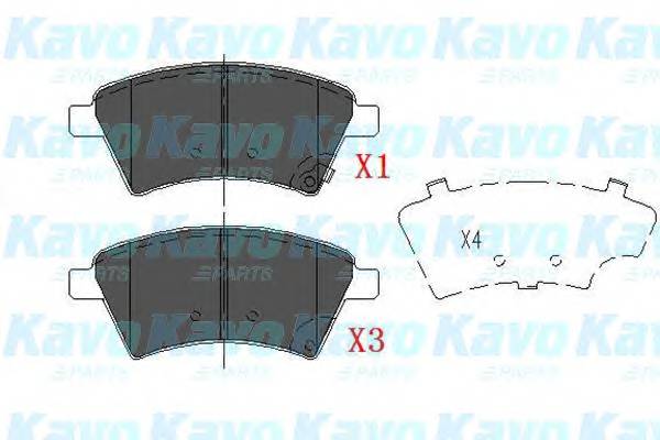 KAVO PARTS KBP-8523 купити в Україні за вигідними цінами від компанії ULC
