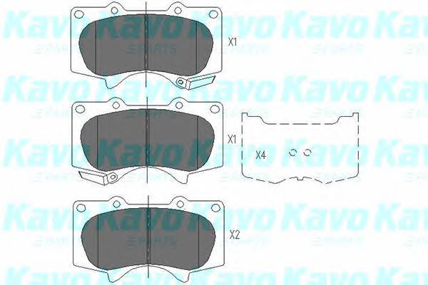 KAVO PARTS KBP-9020 купити в Україні за вигідними цінами від компанії ULC