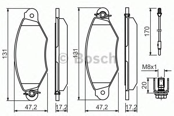 BOSCH 0 986 424 455 купить в Украине по выгодным ценам от компании ULC