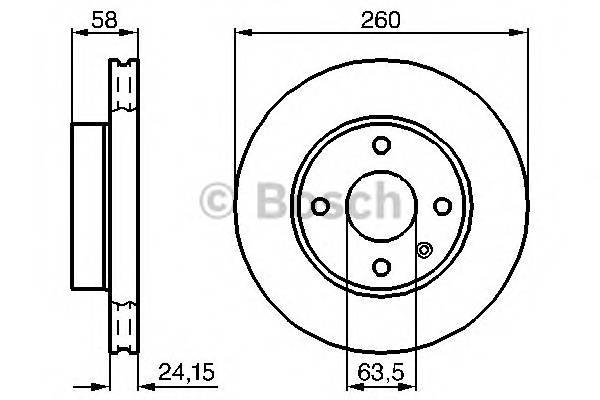 BOSCH 0 986 478 346 купити в Україні за вигідними цінами від компанії ULC