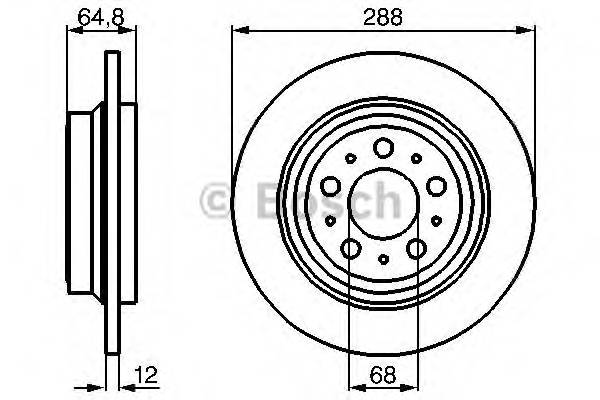 BOSCH 0 986 478 495 купити в Україні за вигідними цінами від компанії ULC