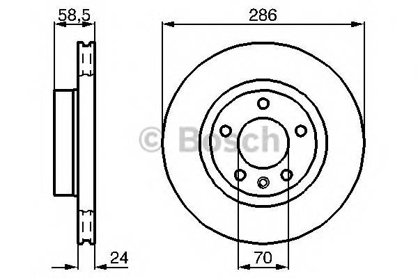 BOSCH 0 986 478 594 купити в Україні за вигідними цінами від компанії ULC