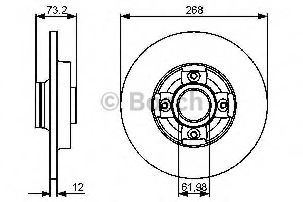 BOSCH 0 986 479 387 купить в Украине по выгодным ценам от компании ULC