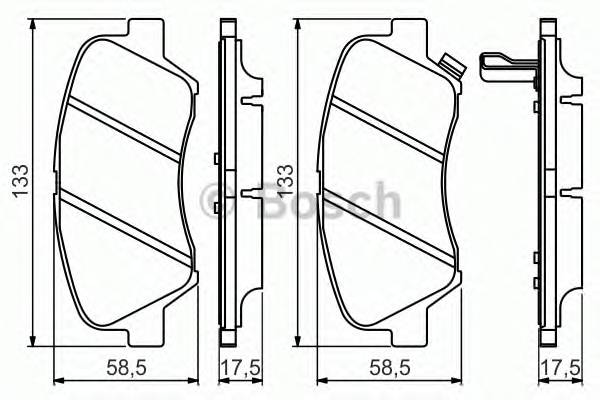 BOSCH 0 986 494 563 купити в Україні за вигідними цінами від компанії ULC