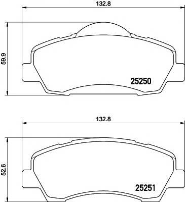 TEXTAR 2525001 купити в Україні за вигідними цінами від компанії ULC