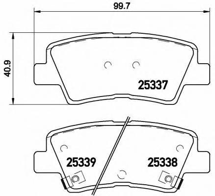 BREMBO P 30 067 купити в Україні за вигідними цінами від компанії ULC