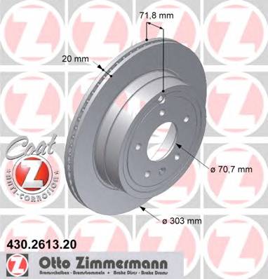 ZIMMERMANN 430.2613.20 купити в Україні за вигідними цінами від компанії ULC