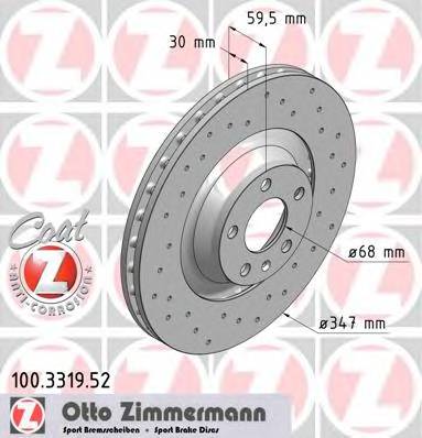 ZIMMERMANN 100.3319.52 купити в Україні за вигідними цінами від компанії ULC