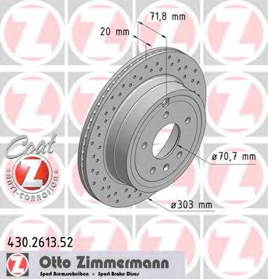 ZIMMERMANN 430.2613.52 купити в Україні за вигідними цінами від компанії ULC