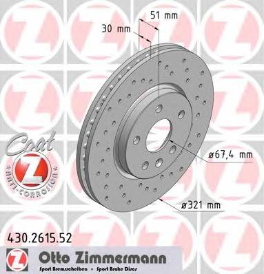 ZIMMERMANN 430.2615.52 купити в Україні за вигідними цінами від компанії ULC