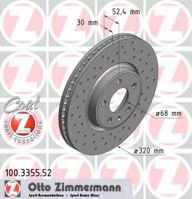 ZIMMERMANN 100.3355.52 купити в Україні за вигідними цінами від компанії ULC