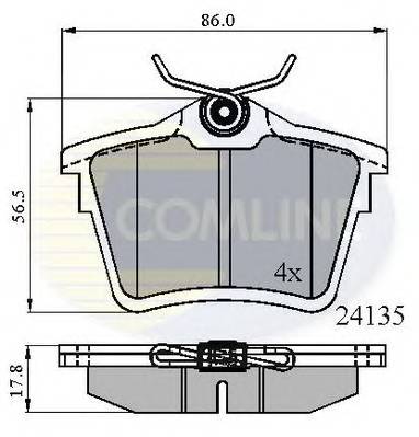 COMLINE CBP01252 купить в Украине по выгодным ценам от компании ULC