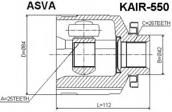 ASVA KAIR550 купить в Украине по выгодным ценам от компании ULC