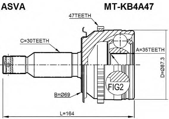 ASVA MTKB4A47 купить в Украине по выгодным ценам от компании ULC