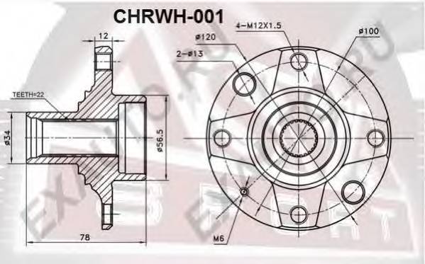 ASVA CHRWH001 купити в Україні за вигідними цінами від компанії ULC